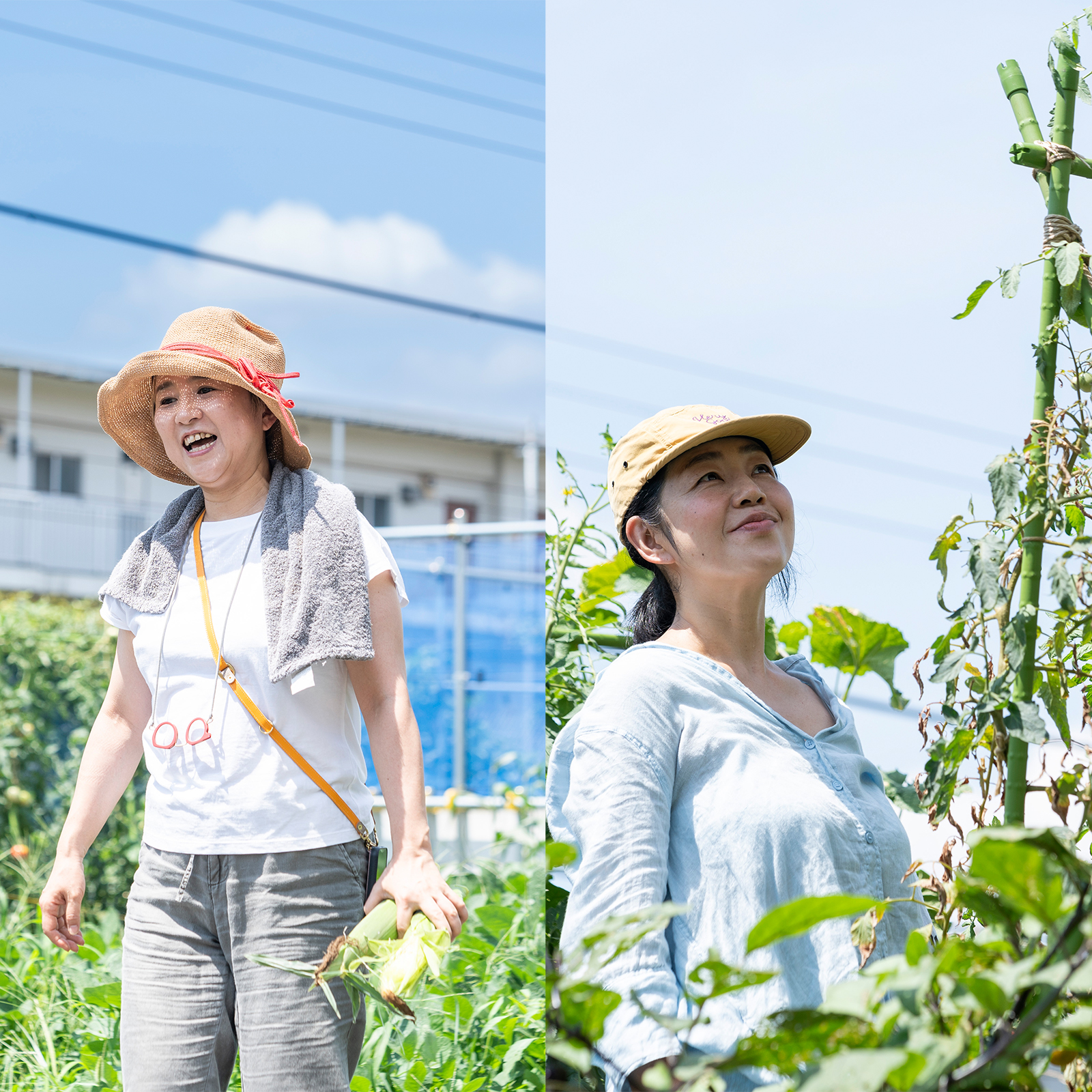 「【初めての収穫祭・後編】料理家・桑折敦子と塩山舞が作る、夏野菜料理11品！」のサムネイル画像